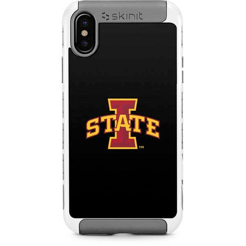 Iowa State University Primary Logo Black iPhone Cases